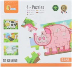 Wooden Puzzle - Farm