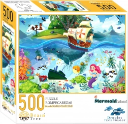 Brain Tree Puzzle Mermaid 500 Pieces
