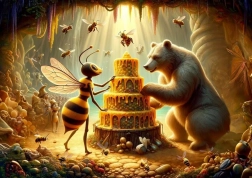 Honey Cake Puzzle – 100 Pieces
