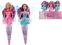 Vila punčka z gibljivimi sklepi v stožcu