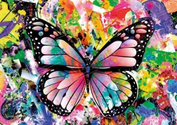 Colorful Butterfly Puzzle 1000 Pieces
