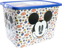 úložný plastový box 23 l mickey mouse s víkem