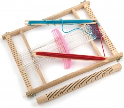 Viga Wooden Loom Montessori Weaving Set