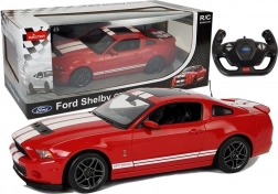 Voiture de course télécommandée Ford Shelby GT500 1:14 – rouge