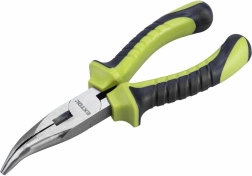 Half-round bent pliers 160 mm