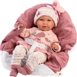 Llorens baby NEW BORN 42 cm with sounds and soft body