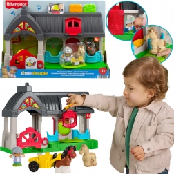 Interactive Stable FISHER‑PRICE Little People with Horses and Figures