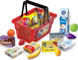 Mini Shopping Basket with Accessories and Learning