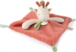 Doudou en peluche girafe Couleurs Savane