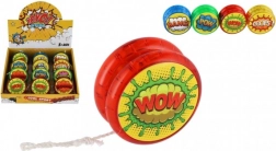 Svietiace plastové jojo 6 cm