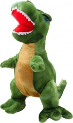 Pluszowy dinozaur zielony z teksturą skóry