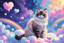 Trefl Puzzle Domaća mačka 160 dijelova