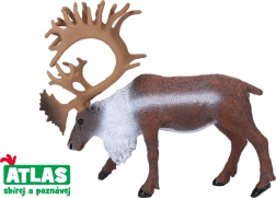 Hand-painted reindeer figurine 12 cm