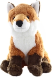 Eco-friendly Sitting Plush Fox
