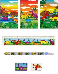 Psací souprava s motivem dinosaurů