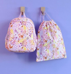 Sacca sportiva per bambini Giardino fiorito – A Little Lovely Company