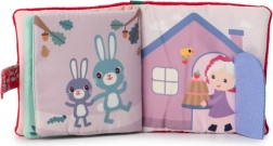 Libro di stoffa Cappuccetto Rosso con massaggiagengive