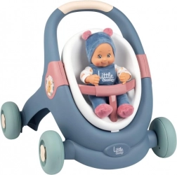 3-in-1 Walker with Doll Little Smoby