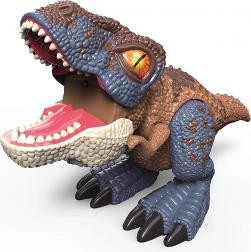 Dinosaurus s efekty, hnědý 26,5 × 11 × 13 cm