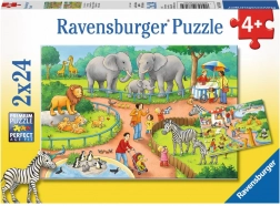 Puzzle Al Zoo 2x24