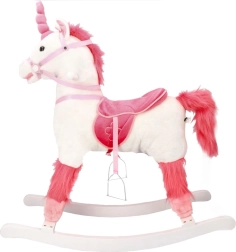 Interaktywny jednorożec na biegunach