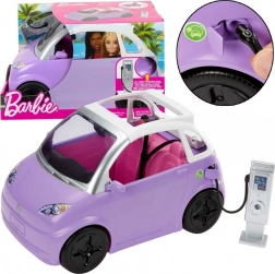Auto Cabrio voor Barbie met elektronische laadstation