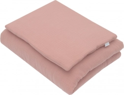 Muslin set with filling 70 × 80 cm pink New Baby