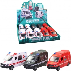 Friction-Powered Rescue Vehicles