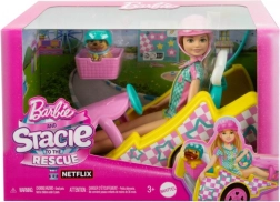 Barbie-dukken Stacie og film-bilen Gokart