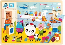 DJECO puzzle in legno aeroporto 35 pezzi