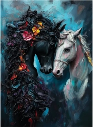 Puzzle bianco e nero 1000 pezzi ANATOLIAN