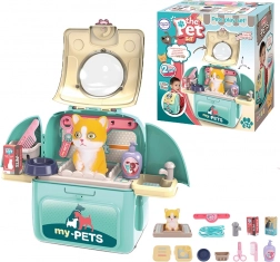 Woopie mačkica 2u1 prijenosni salon ljepote u ruksaku i transporteru