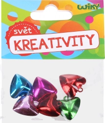 Clochette en céramique en forme de cœur