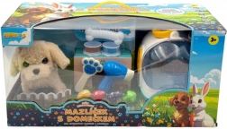 Interactive pet with sounds and movement with house set – STEPPOS Puppy