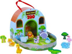 Moja drvena zoološka u kovčežiću