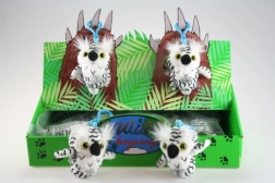 Plišasta sova obesek za ključe