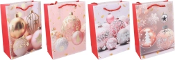 Božična darilna vrečka L 31 × 40 × 12 cm