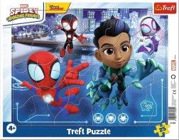 Puzzle Spiderman Saut de l’araignée 25 pièces