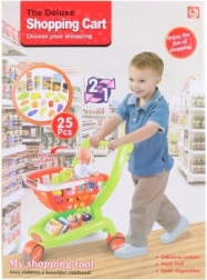 Children's Shopping Cart with Accessories