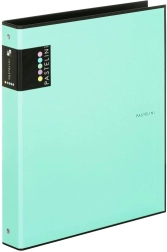 Raccoglitore A4 con 4 anelli PASTELINI verde