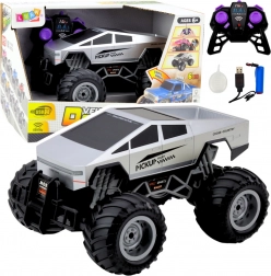 Daljinski upravljani terenski automobil Off-Road RC 1:16 srebrni