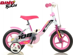 Dětské kolo 10" Dino Bikes Girl růžové