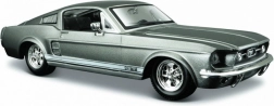 Model Ford Mustang GT 1967 1:24 gray