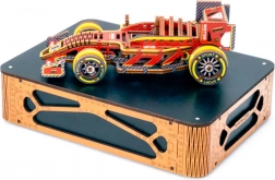 wooden 3D puzzle racing bolide limited edition WOODEN CITY