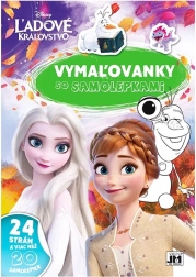Livre de coloriage FROZEN 3 avec autocollants