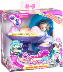 Cupcake Surprise – bananin desert, ki se spremeni v princeso in spalnico