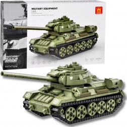 Konstrukcijski set tenka T-34-85 od 604 dijelova