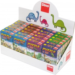 Puzzle con dinosauri e figurina – 60 pezzi