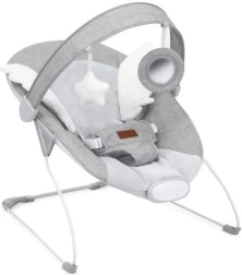 MoMi TULI vibrating bouncer grey