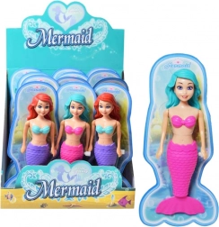 punčka morska deklica s premičnim repom 18 cm